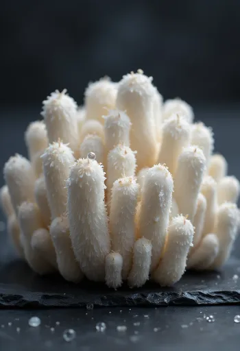 Viipaloituja ja puhdistettuja suomumustesieniä leikkuulaudalla valmiina ruoanlaittoon