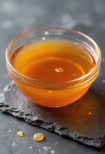 Kalakastiketta keraamisessa kulhossa, vieressä suolaa ja sardellifileitä