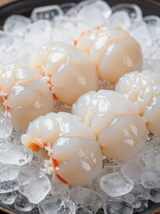 Tuore hummeri maalaishenkisellä puisella leikkuulaudalla sitruunan ja mausteiden kera