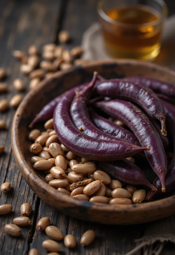 Kuivattuja hyasinttipapuja