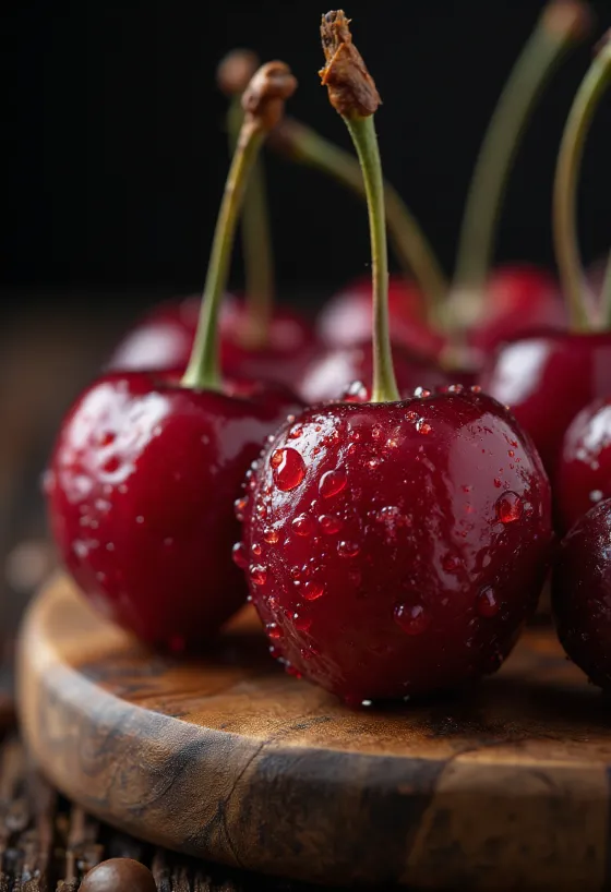 Kypsiä kahvimarjoja avattuna ja kokonaisena kulhossa