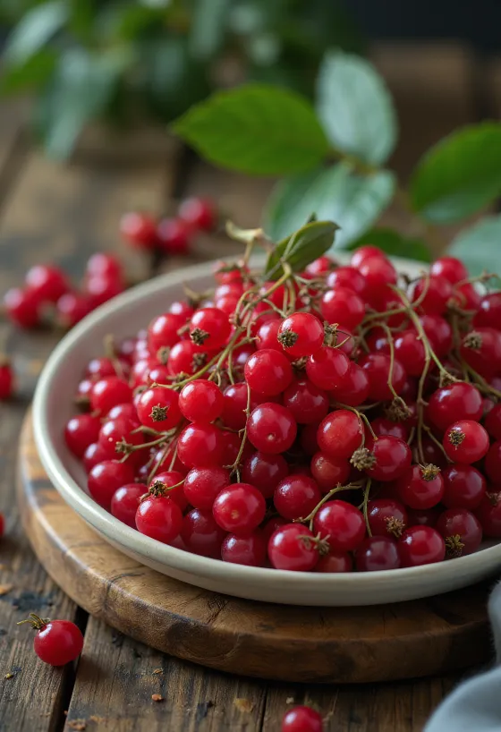 Terttuseljan marjat, kirkkaanpunainen väri ja hieman kiiltävä pinta