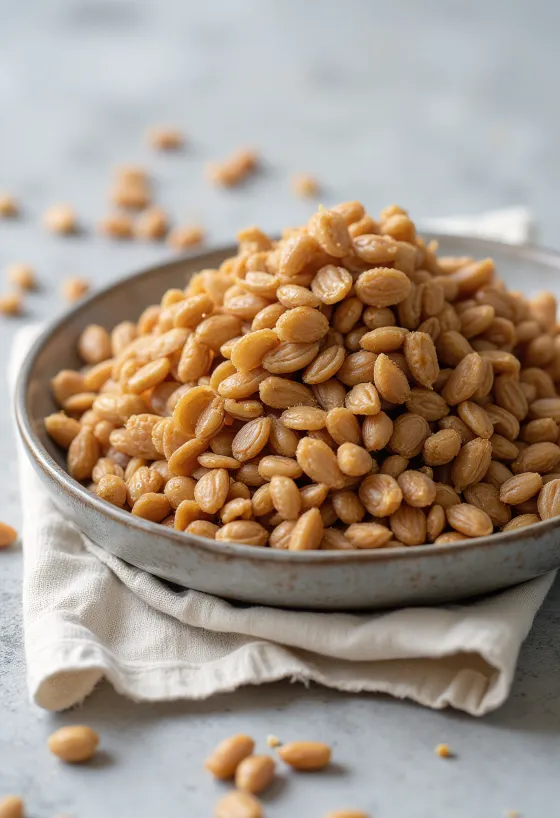 Paahdettua tattaria, kaunis ruskea väri