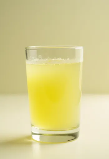 Heraa lasipullossa ja lautasella vaalealla puualustalla luonnonvalossa