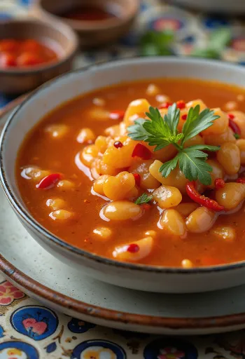 Hapanimelä valkosipulikastike tarjoiltuna