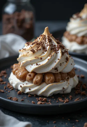 Kastanjamarengit tarjoiltuna