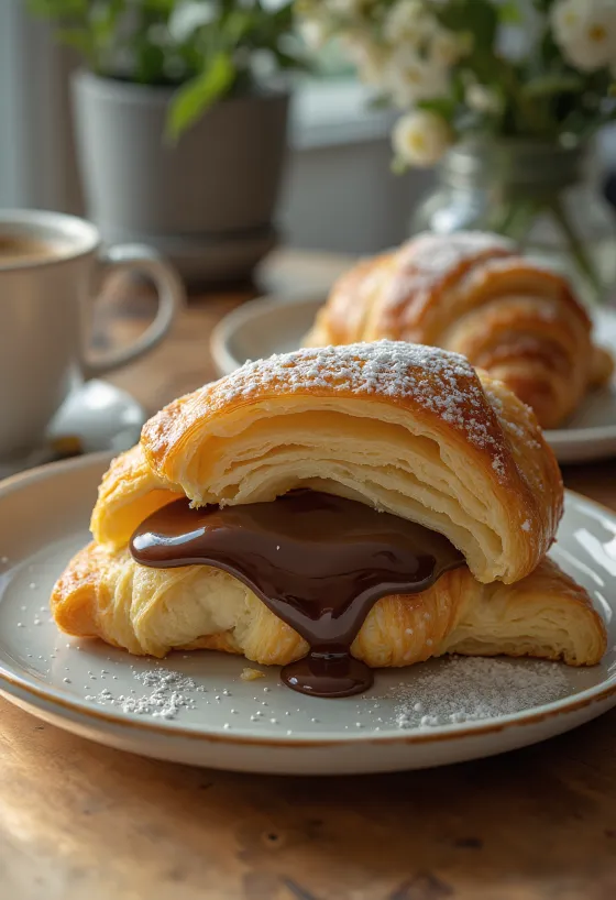 Maitosuklaacroissant