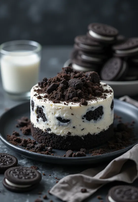 Oreo-juustokakku ilman paistamista