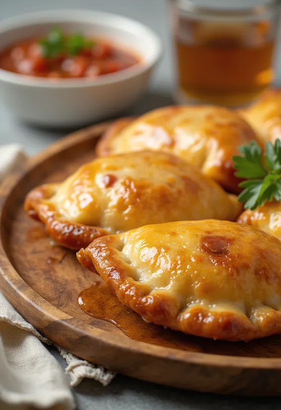 Chorizo-empanada rapealla taikinalla
