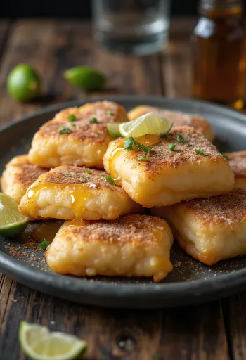 New Mexico Sopaipilla makea limettimehulla