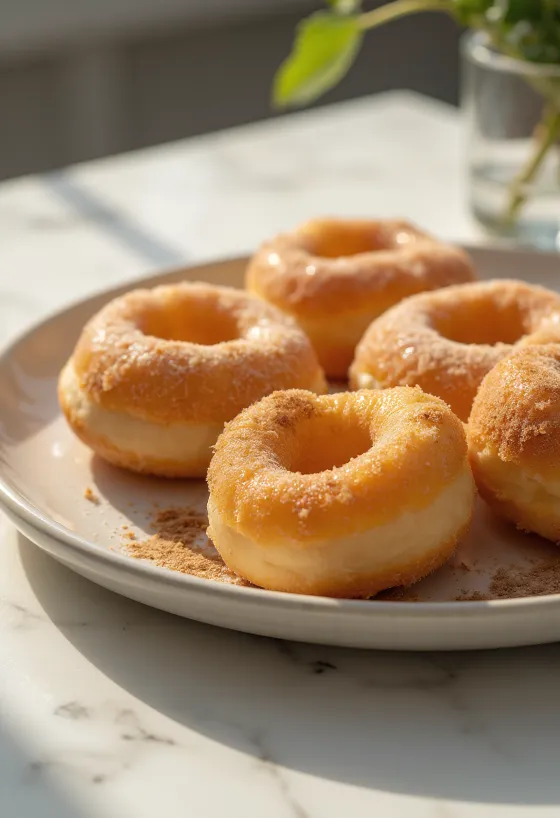Chapssal Doughnut tarjoiltuna
