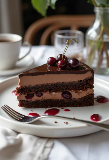 Lúdláb-kakku tarjoiltuna