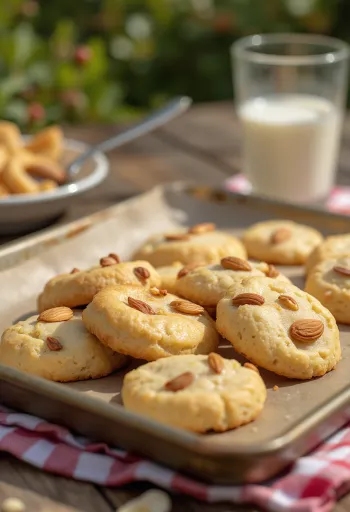 Mantelikeksit tarjoiltuna lautasella