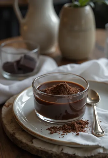 Suklaalikööriä pullossa