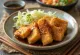 Tofu katsu, rapea leivitetty tofu tonkatsu-kastikkeella