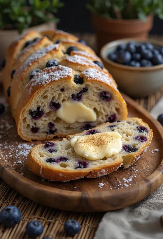 Viipaloitu karpalo-kanelistollen tomusokerilla