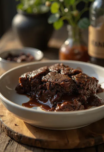 Suklaacobbler, täyteläinen ja herkullinen leivonnainen suklaatäytteellä