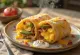 Vohveliburrito tarjoiltuna