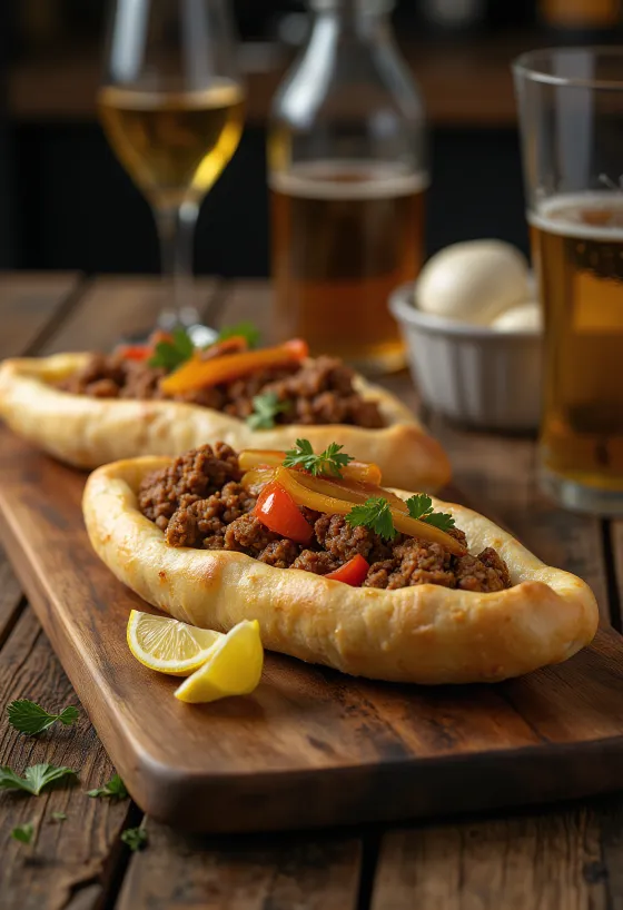 Pide tarjoiltuna