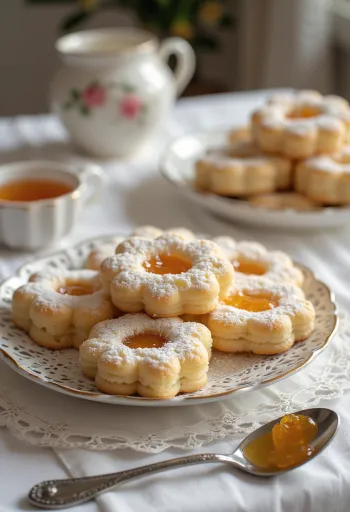 Klassinen hillolinzer tomusokerilla