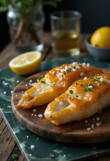 Savustettu BBQ-ankerias tuoreilla mausteilla