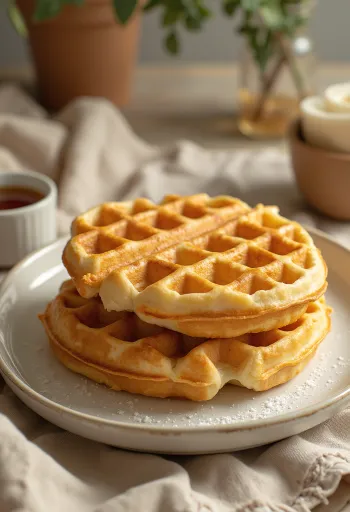 Vastapaistettu vohvelisämpylä