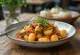 Kasvisgnocchi tarjoiltuna