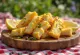 Vegaaninen saganaki, tofulla ja persiljalla