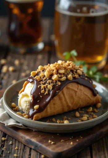 Choco Taco tarjoiltuna