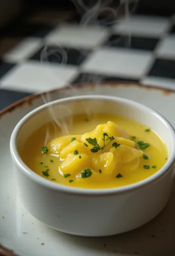 Yrtti-voikastike tarjoiltuna grillatun kalan kanssa